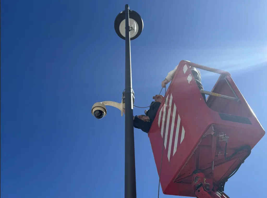  Intervention ASAP Network à Trets pour l’ajout d’une caméra de vidéoprotection sur infrastructure réseau existante