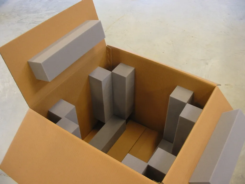 Packaging complet Mousse PU + carton