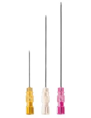 Aiguille à ponction lombaire BD YALE™ pour rachianesthésie, usage médical stérile, précision optimale pour les actes de ponction