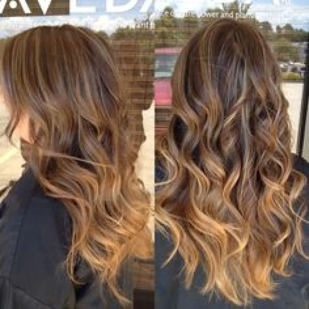 balayage caramel miel 2018 à Marseille