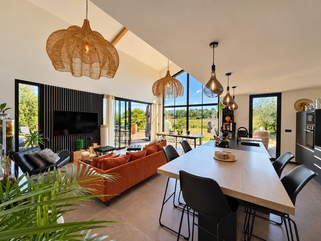 Martillac – Maison contemporaine, un art de vivre entre vignes et nature - 4 chambres et un bureau
