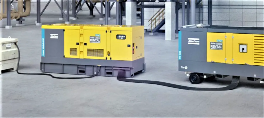 Vente groupe électrogène Atlas Copco