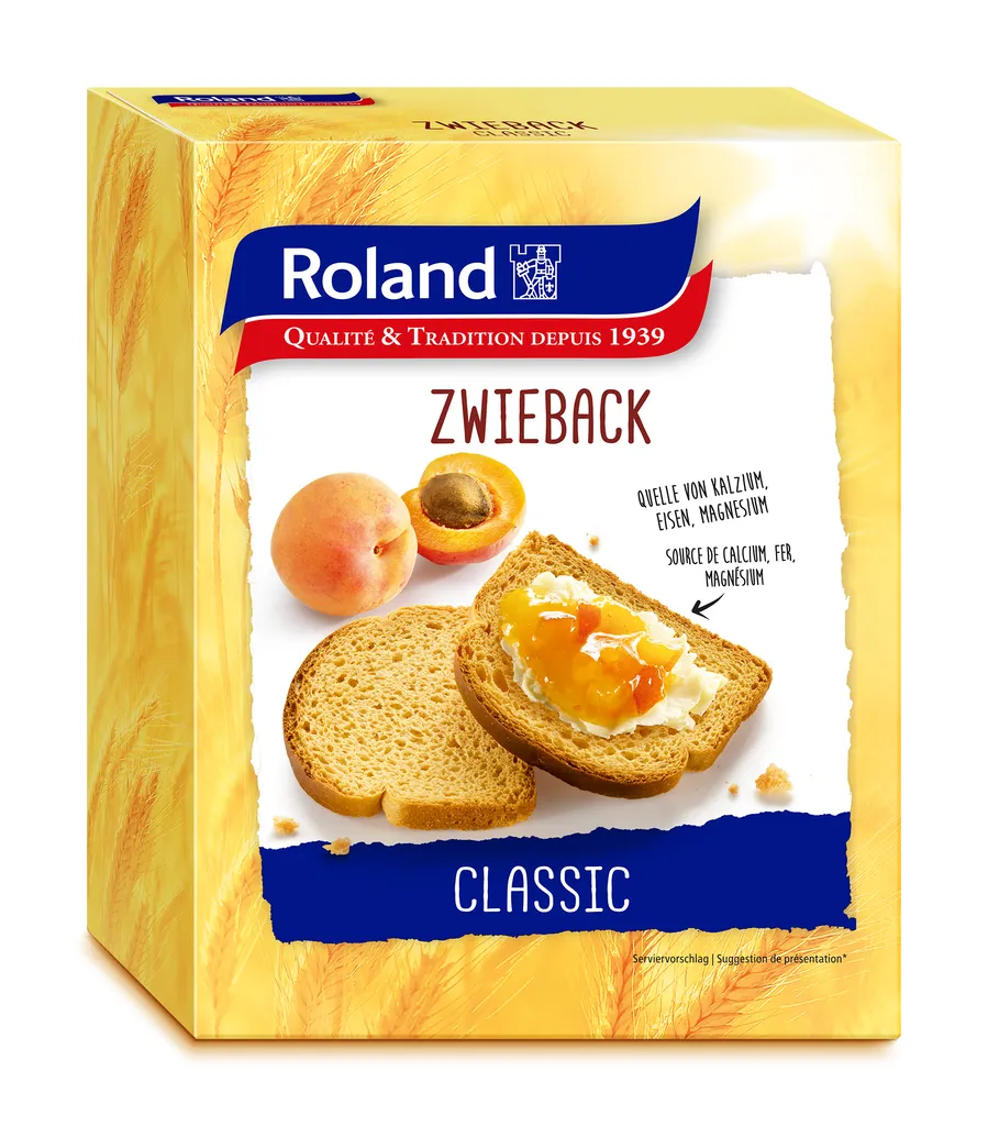 Zwieback, biscotte grillées farine de froment 165g - P025