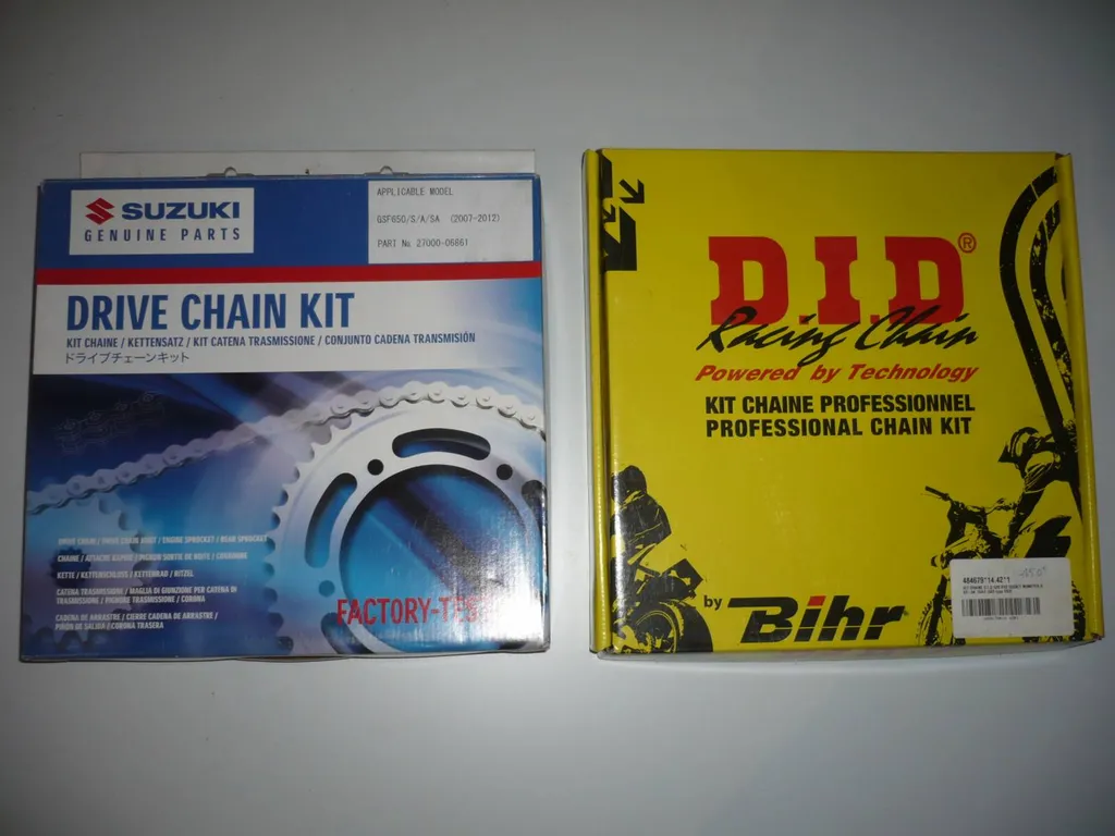 DIFFERENTS KITS CHAINES EPOUVILLE GARAGE MOTO PROCHE LE HAVRE