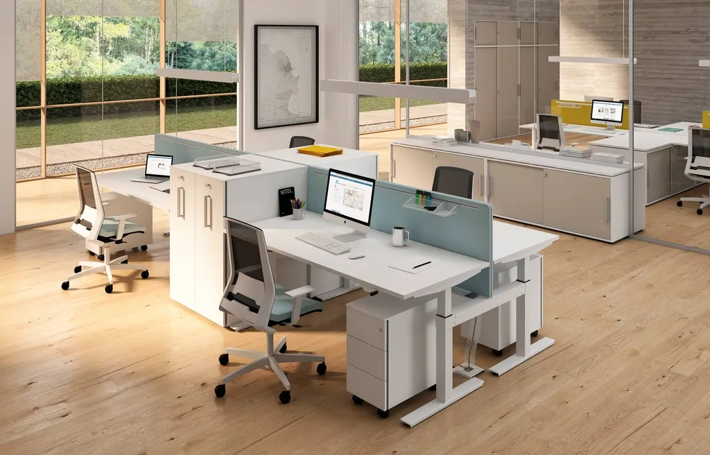 Bureaux open-space réglable en hauteur à Marseille