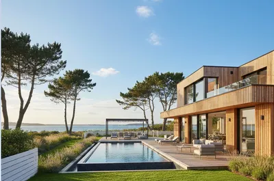 Réalisation d'une villa neuve au Cap ferret par Renov