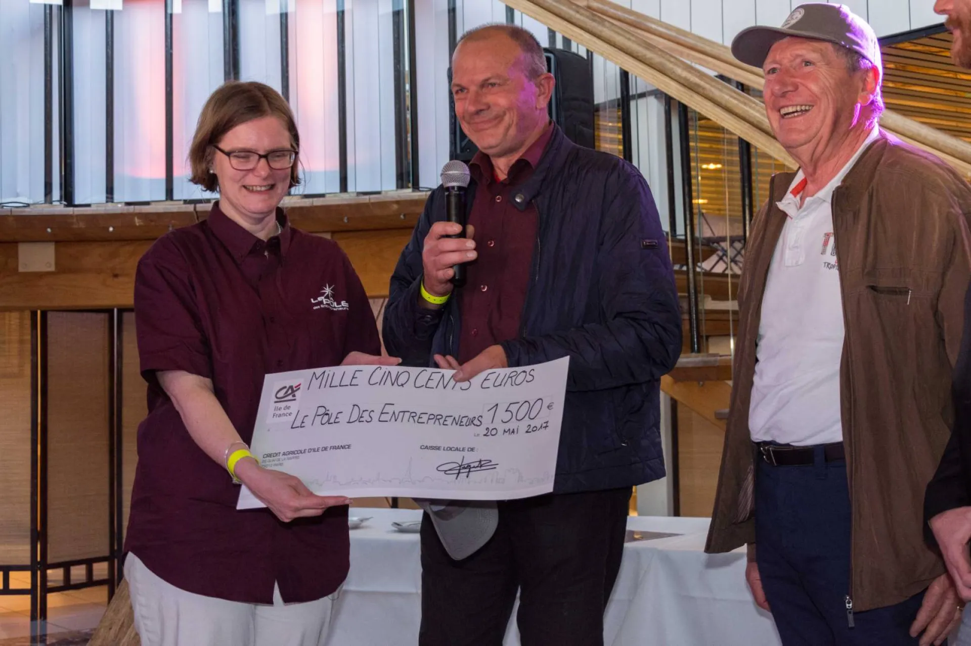 Reportage photo d'un rallye d'entrepreneurs à l'Isle Adam dans le Val d'Oise