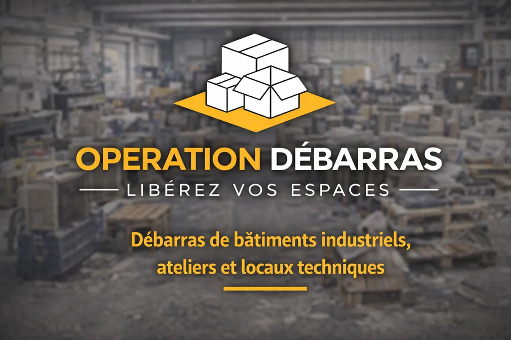 Débarras de bâtiments industriels, ateliers et locaux techniques au Havre et dans l’agglomération