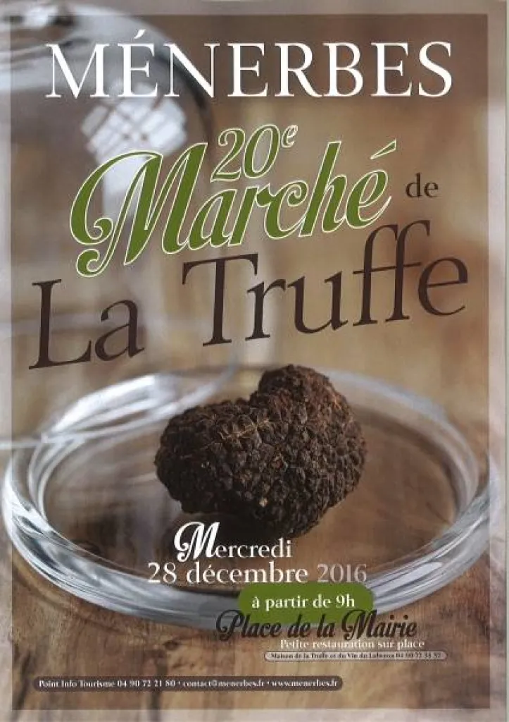 Marché de la Truffe à Menerbes
