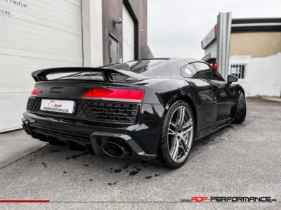 Echappement Cende exhaust à clapet pour Audi R8 V10+ 2022 | ADP Performance Sud