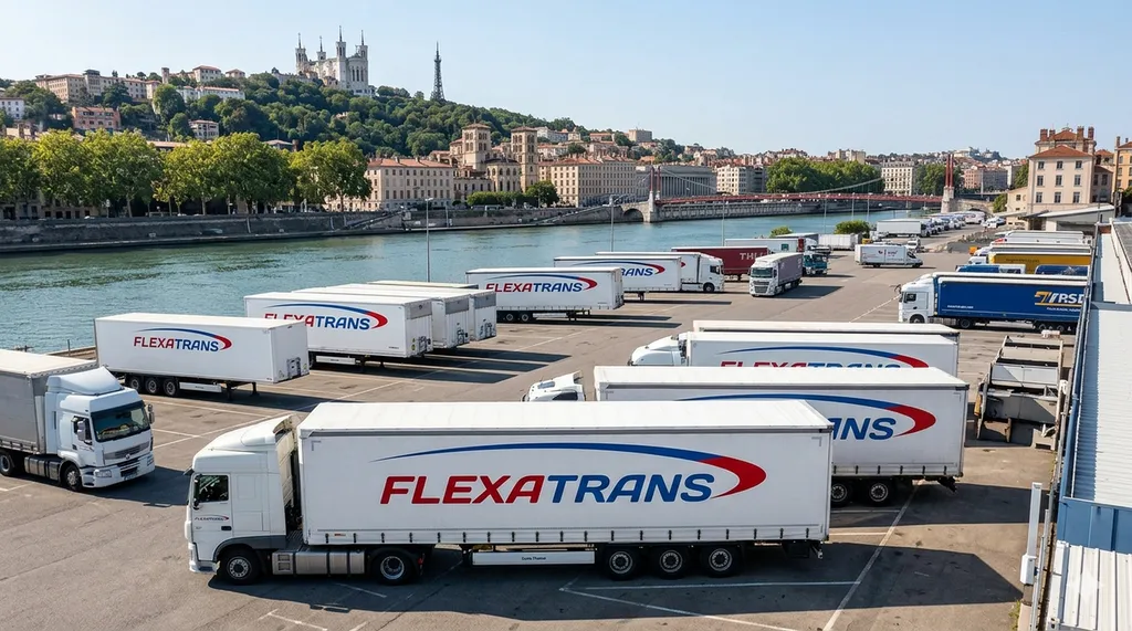 Transport routier de fret entre Lyon et Ajaccio
