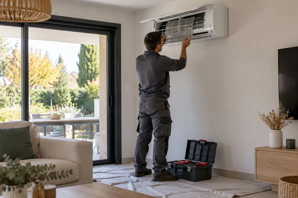 Entretien d'une climatisation réversible à Gradignan 33170 par un technicien qualifié