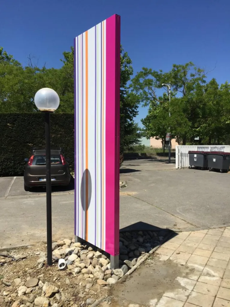 Totem crèche la part de rêve Blagnac
