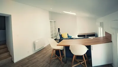 Rénovation totale d’un appartement de 50 m² avec redistribution des espaces et finitions haut de gamme à Aix-en-Provence