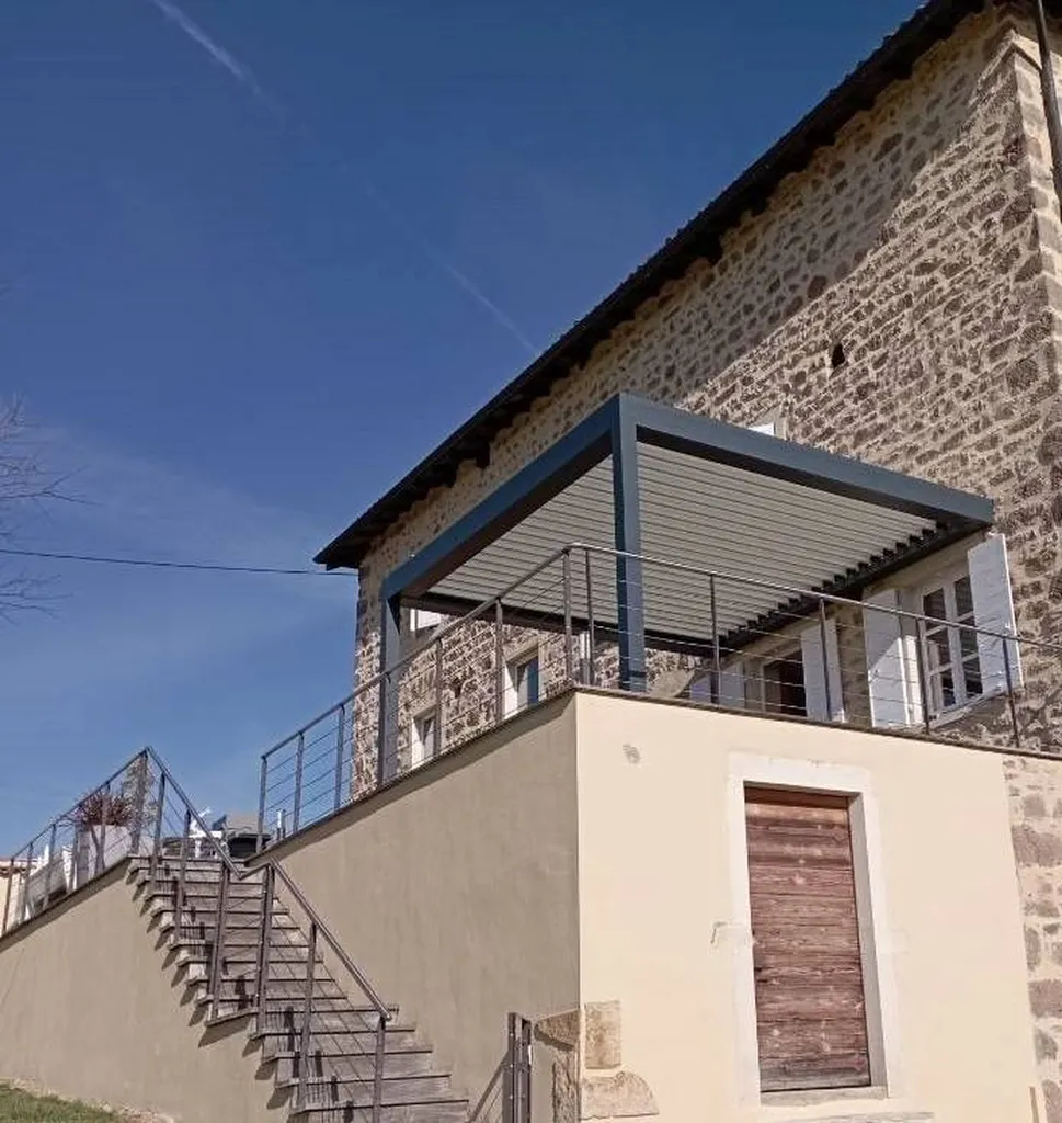 Pergola sur mesure dans l'Ain