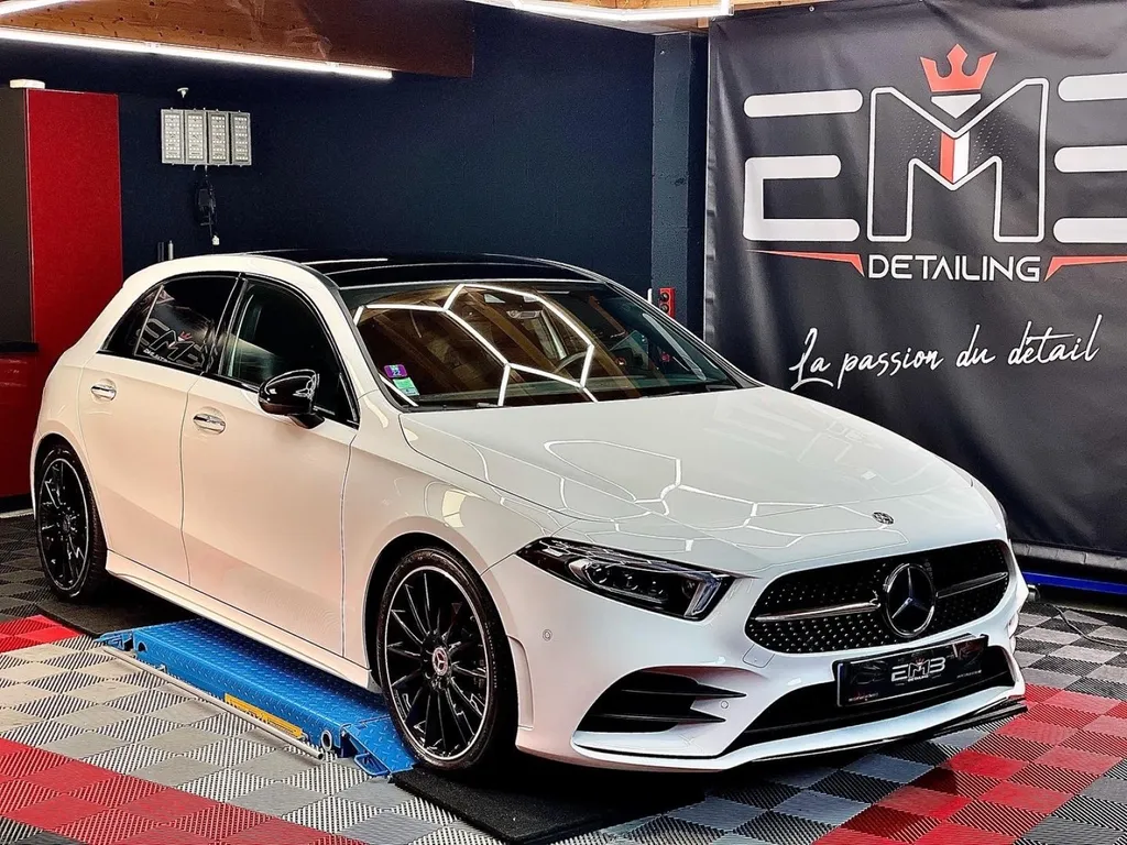 Protection carrosserie traitement céramique Lyon Mercedes classe A 