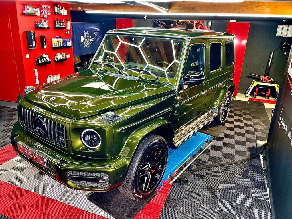 Film de protection carrosserie Lyon PPF Mercedes G63 AMG