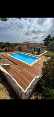 Réalisation d’une terrasse bois en Ipe sur la commune de GEMIL