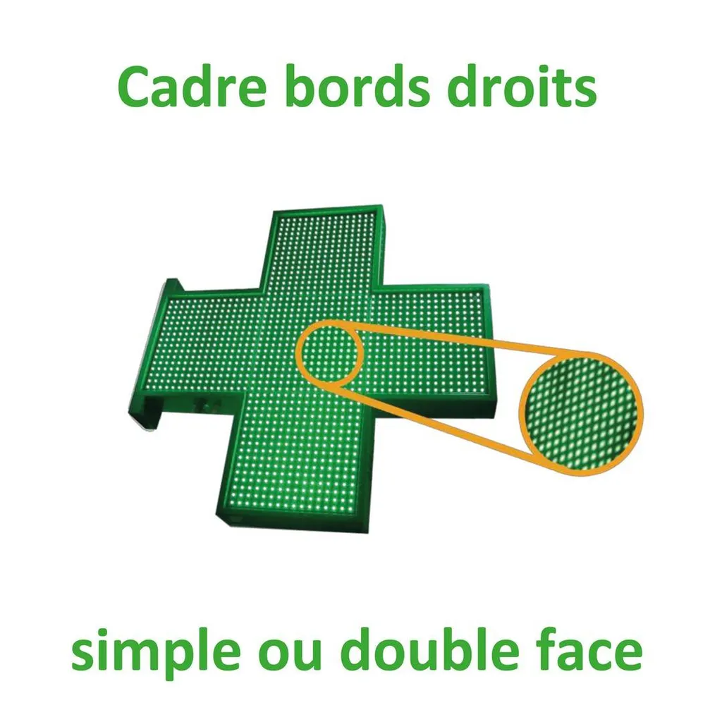 croix de pharmacie à diodes smartlight aubagne