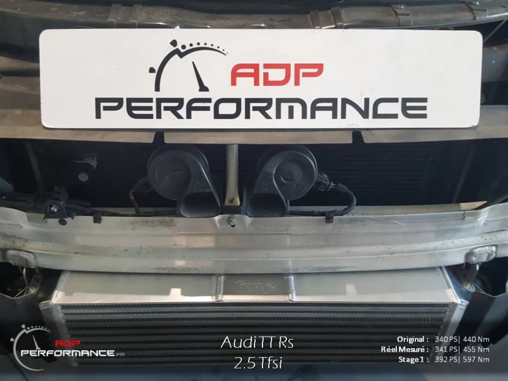 Reprogrammation moteur Audi TT Rs