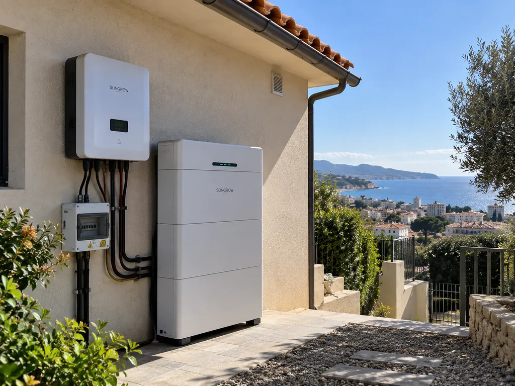 Installation d’une batterie photovoltaïque pour stocker le surplus solaire et optimiser l’autoconsommation à Cagnes-sur-Mer dans les Alpes-Maritimes