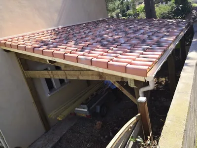 Abris de voiture en bois à Frontignan