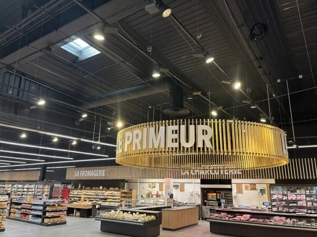 Modernisation afin de redonner tout son éclat à la surface de vente et une seconde jeunesse au point de vente de Saint-Laurent-de-la-Salanque