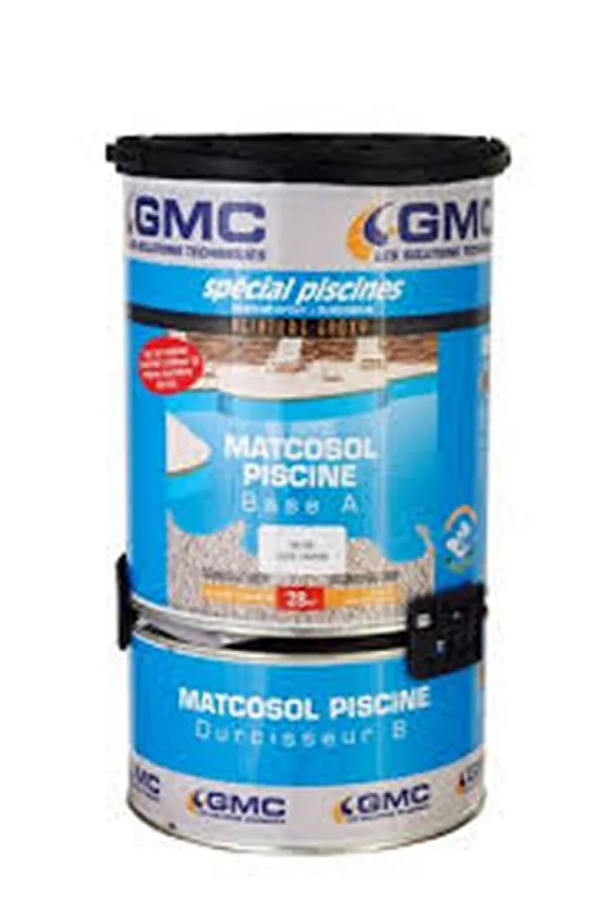 Peinture pour piscine Matcosol blanche ou bleu, pas chère et sur commande près de Fos-sur-Mer 13270