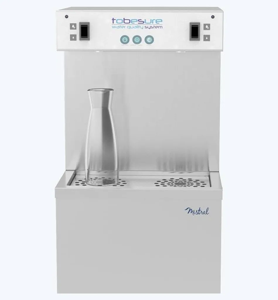 Installation d'une fontaine à eau avec filtration UV, dans un hôpital ou un EHPAD, proche LE HAVRE 76600