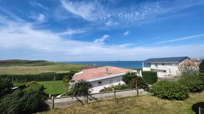 Vue imprenable sur la mer de Quiberville, en Seine-Maritime (76)