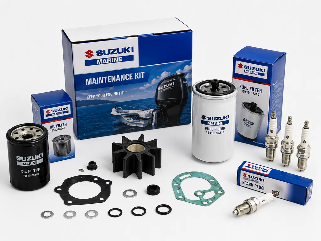 Kits d'entretien Suzuki Marine d'origine : Préservez les performances de votre moteur