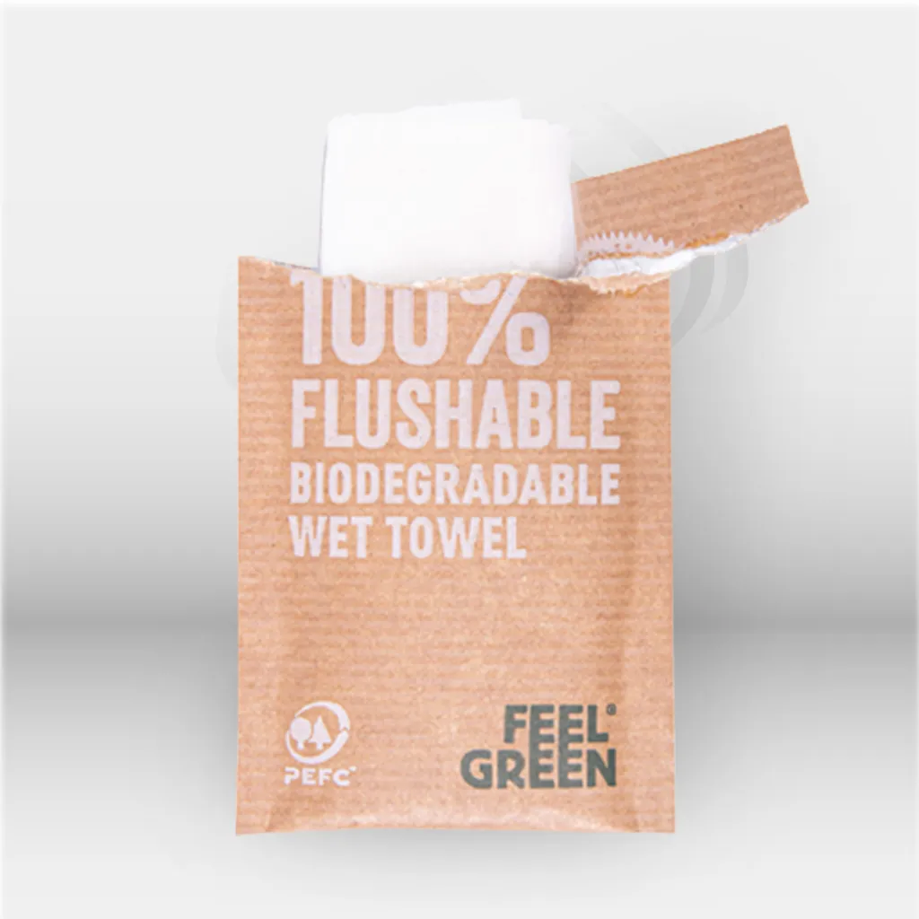 Rince-doigts Feel Green Garcia de Pou pour restauration professionnelle, idéals pour restaurants, traiteurs et événements, assurant une solution d’hygiène pratique, biodégradable et rafraîchissante au citron après le repas – disponibles à Mont-de-Marsan, 