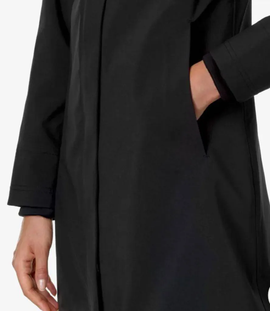 parka mi-longue Stephy pour femme noir black à Dieppe 