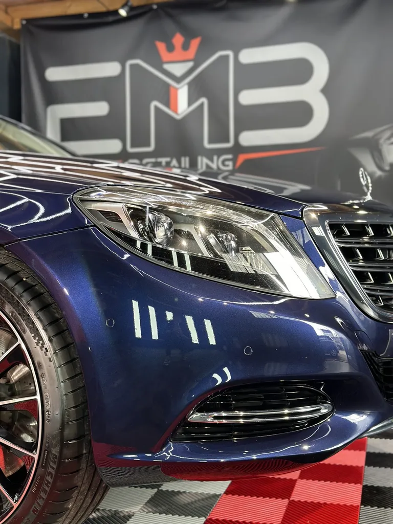 polissage carrosserie DETAILING traitement céramique lyon Mercedes Maybach