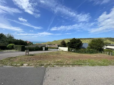 VENDU Proche des commerces, parcelle de terrain de 331 m² vue mer,  dans un village à 15 minutes de Dieppe, Seine Maritime 76