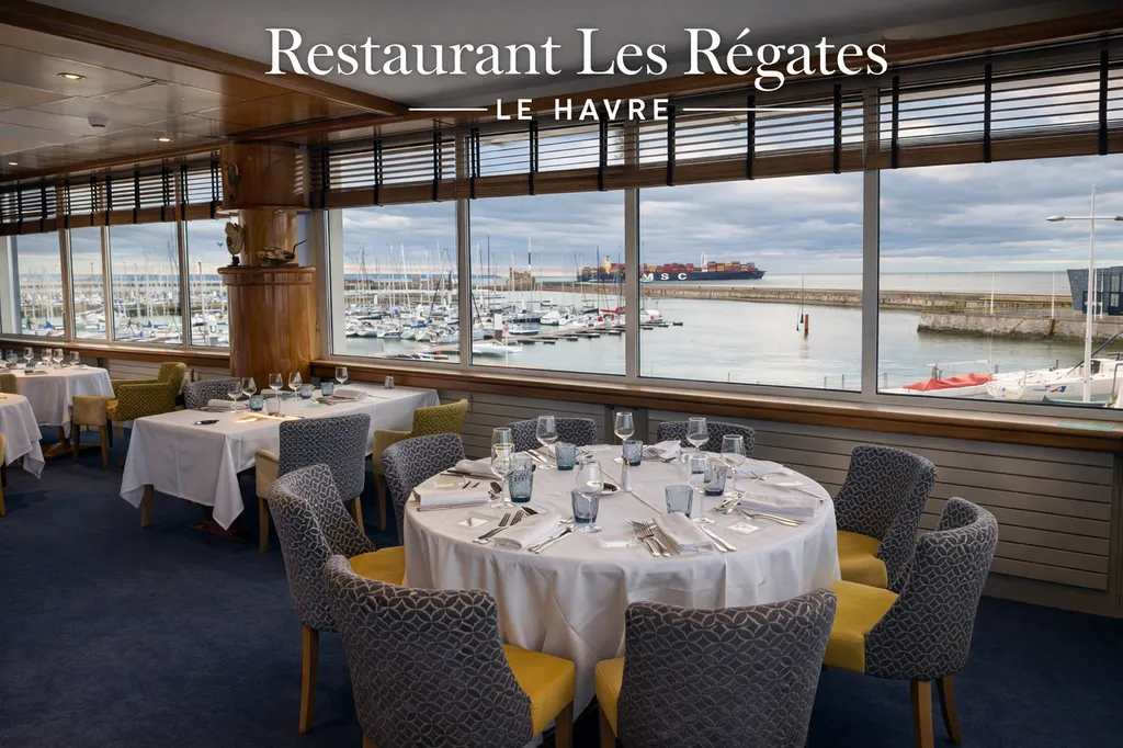 vue panoramique Restaurant les Régates le Havre 76