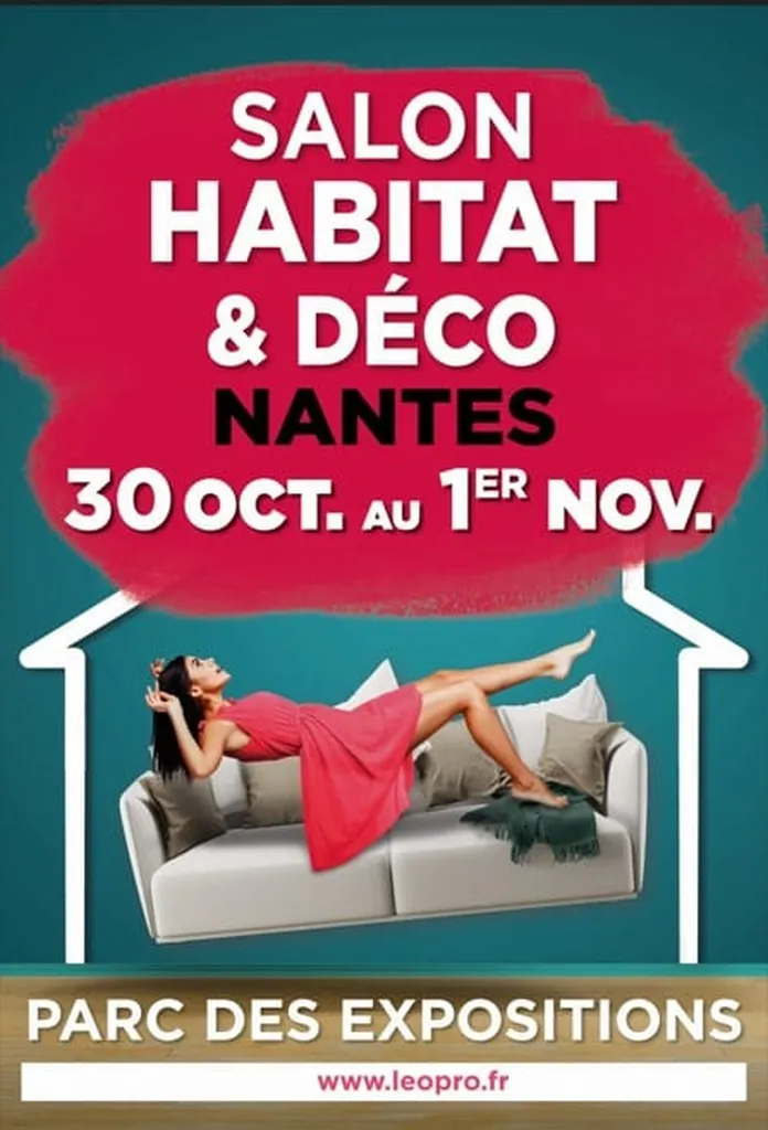 Rejoignez nous sur le Salon Habitat & Déco de Nantes, du 30 octobre au 01 novembre STAND n°N14