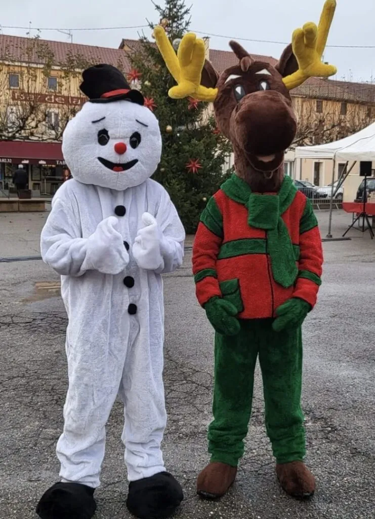 Mascottes à Estrablin