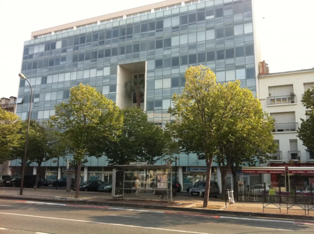 immeuble du centre d'affaires Régus ou nous sommes situé au 8eme étage