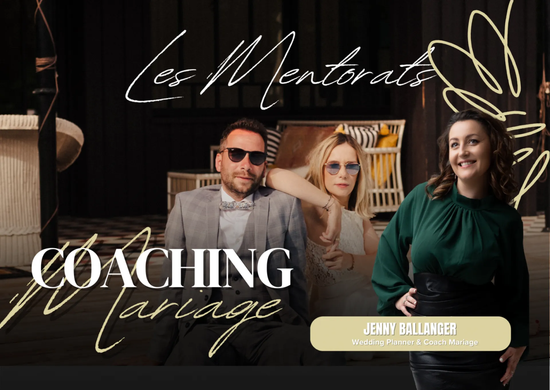 Coaching en organisation de mariage en ligne pour organiser son mariage soi même avec une wedding planner experte 