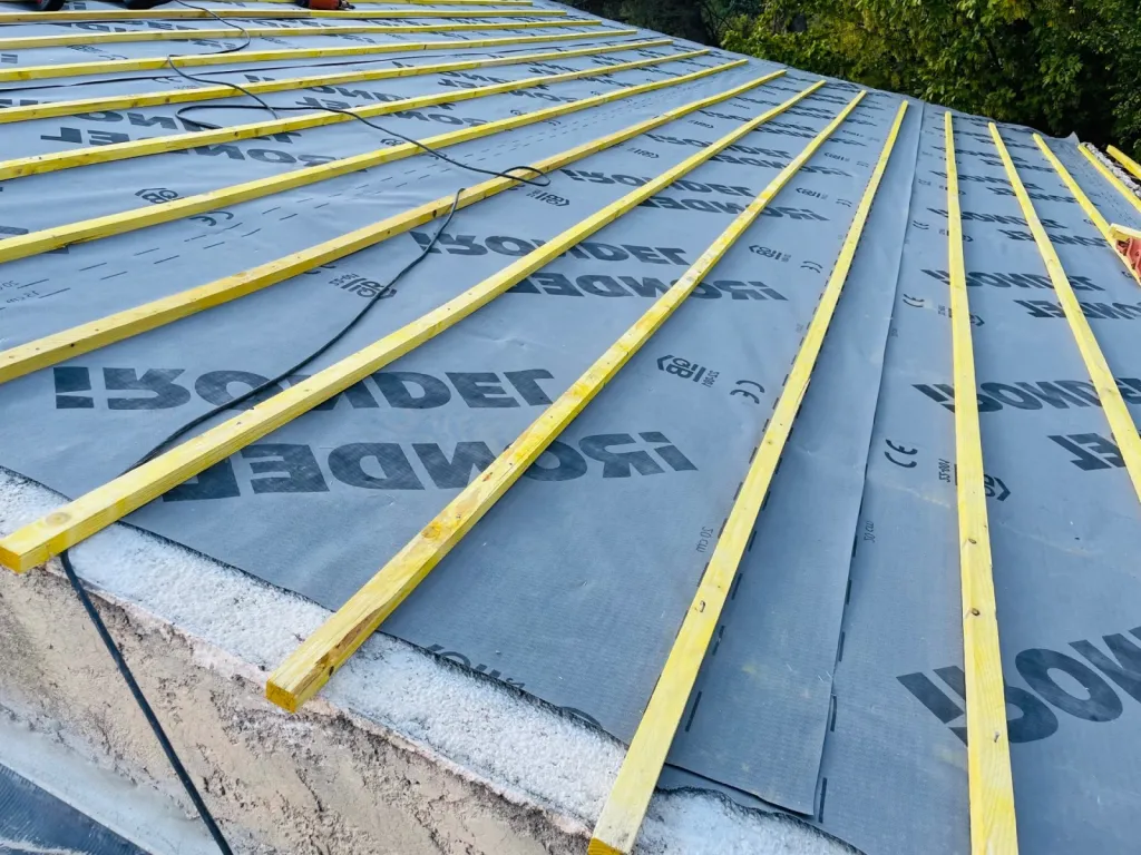 Nouveau remplacement de toiture sur Bouc Bel Air près de Aix en Provence