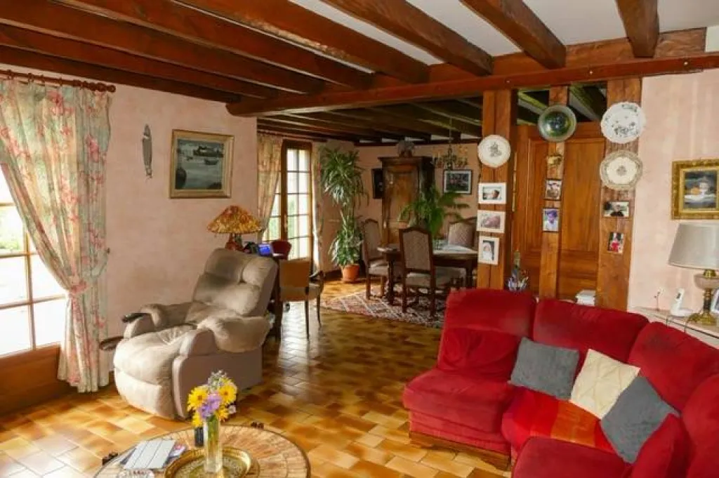 maison normande avec 4 chambres