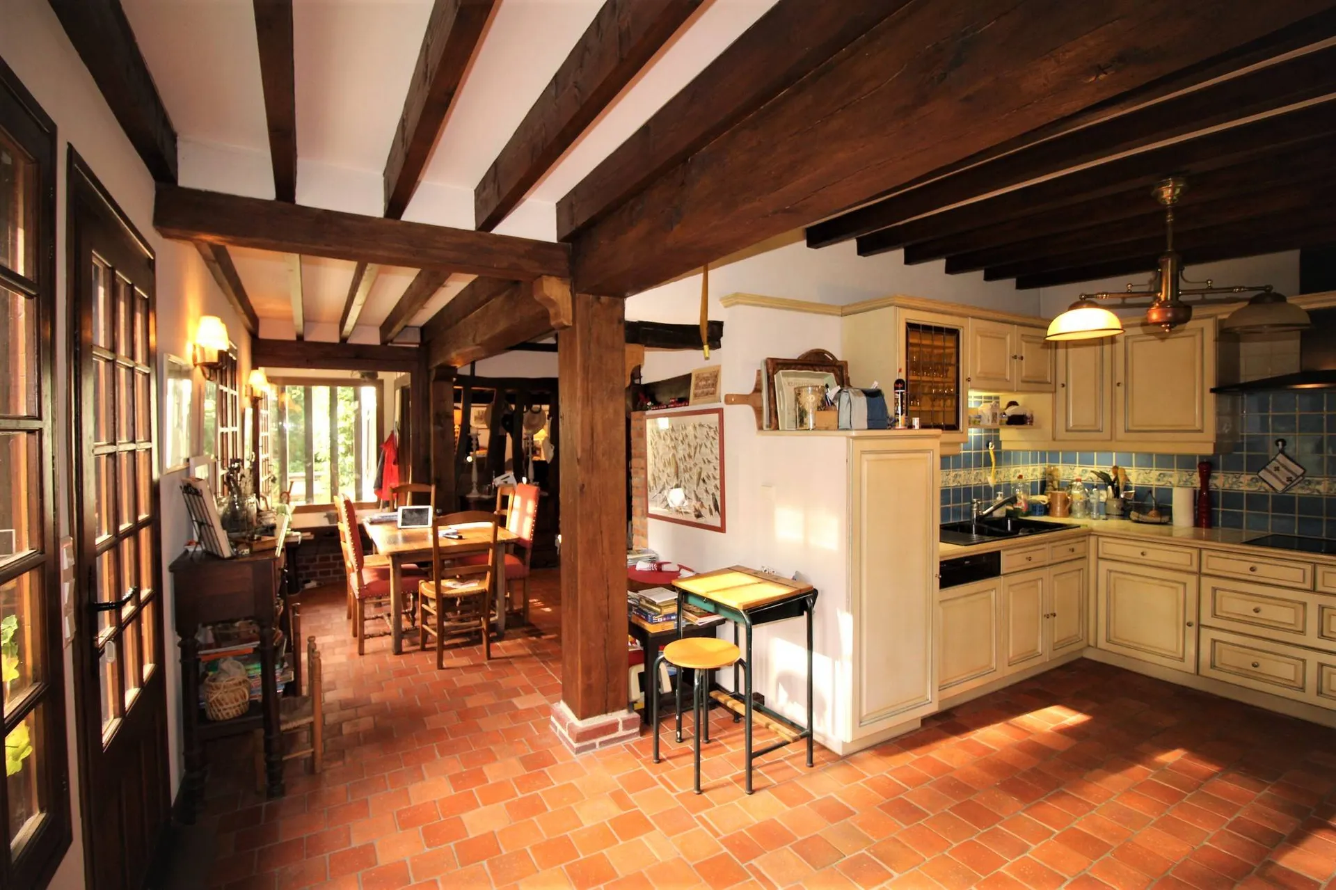 Acheter ancien moulin aménagé en habitation en Normandie