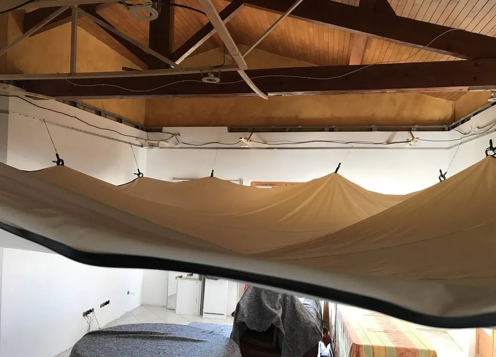 Abaissement plafond par pose plafond tendu blanc mat BARRISOL, Toulouse