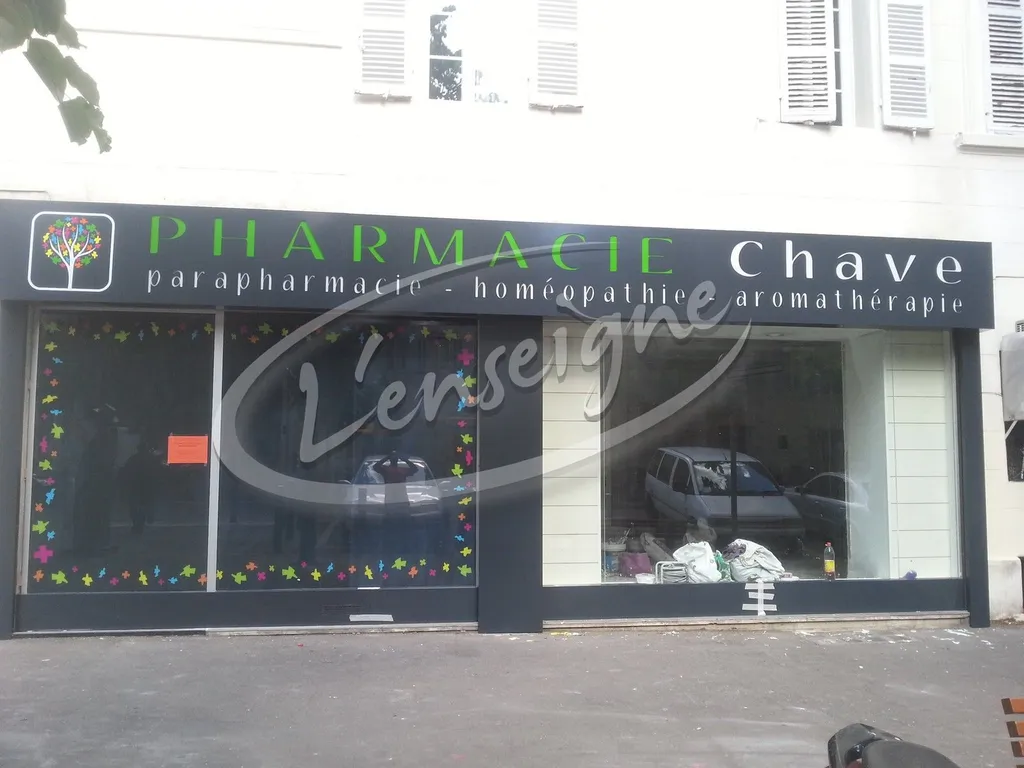 Caisson lumineux pharmacie à Vitrolles
