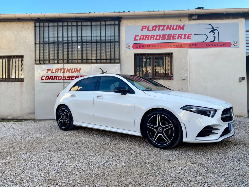 Réparation de la carrosserie de cette Mercedes Classe A