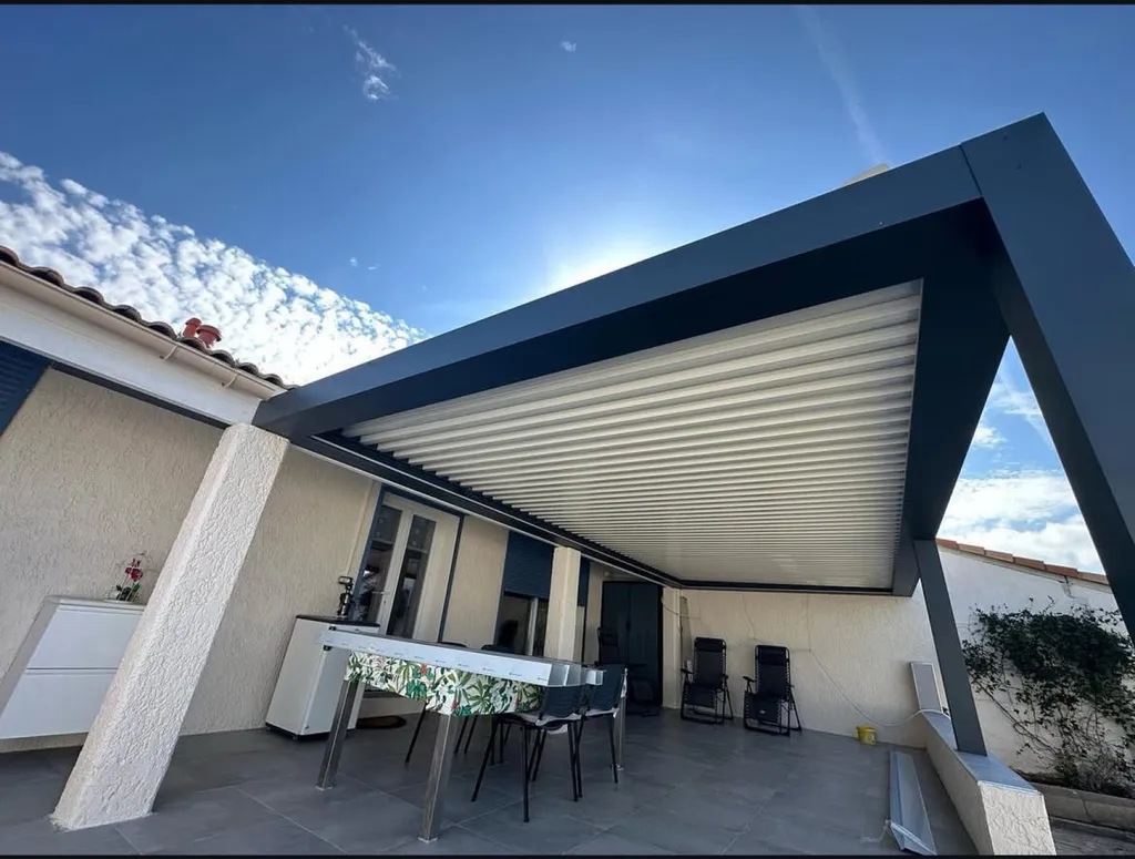 PERGOLAS BIOCLIMATIQUE À TRETS