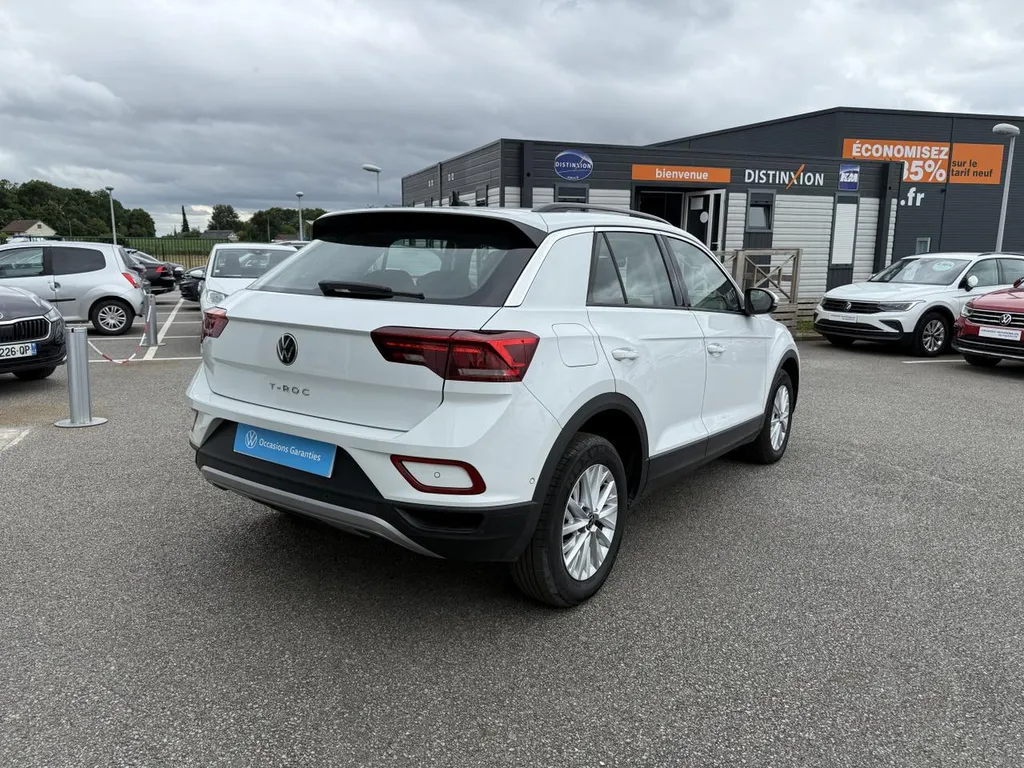 Achat Volkswagen T-Roc occasion autour du Havre : SUV diesel automatique 150 ch disponible chez Caudebec Automobiles La Frénaye