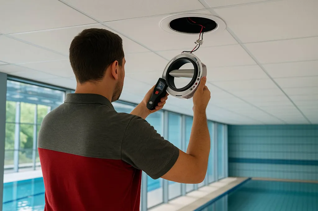 Diagnostic des systèmes de ventilation d'une piscine couverte en Auvergne-Rhône-Alpes