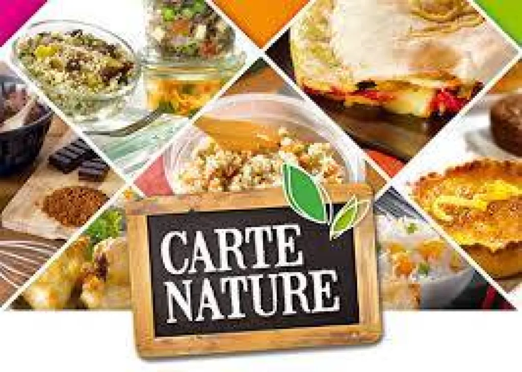 Pause déjeuner saine et bio avec salades fraîches, tartinables végétaux, pain artisanal et boissons fermentées Crèches-sur-Saône